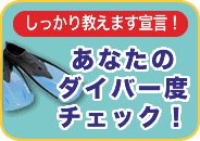 あなたのダイバー度チェック